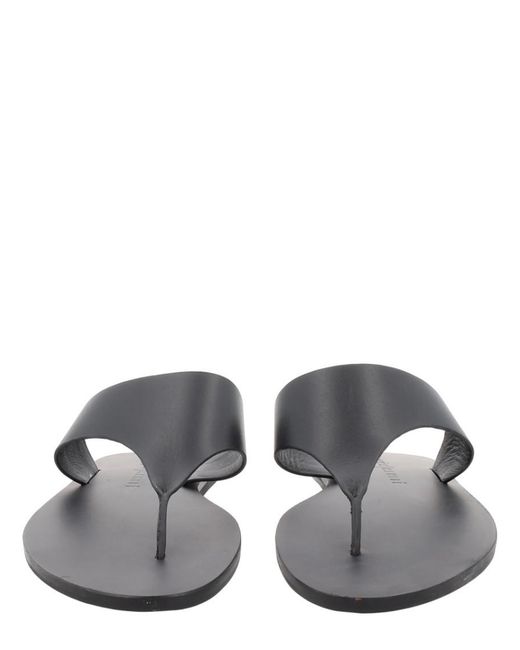 Manebí Black Solid Slippers