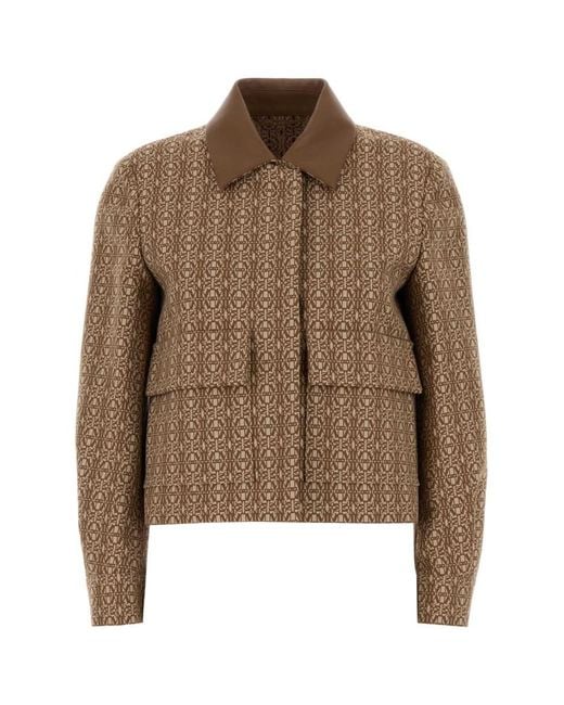Max Mara Brown Boxy Jacket