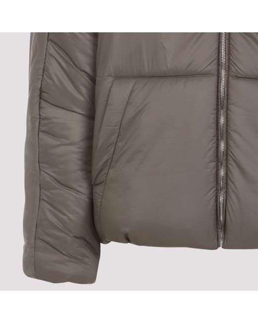 Mordecai Gray Hooded Puffer Jacket for men