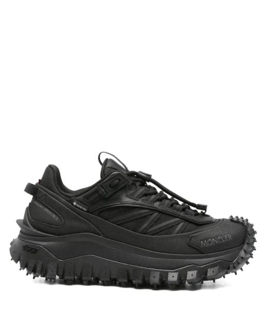 Moncler Black Trail Sneakers