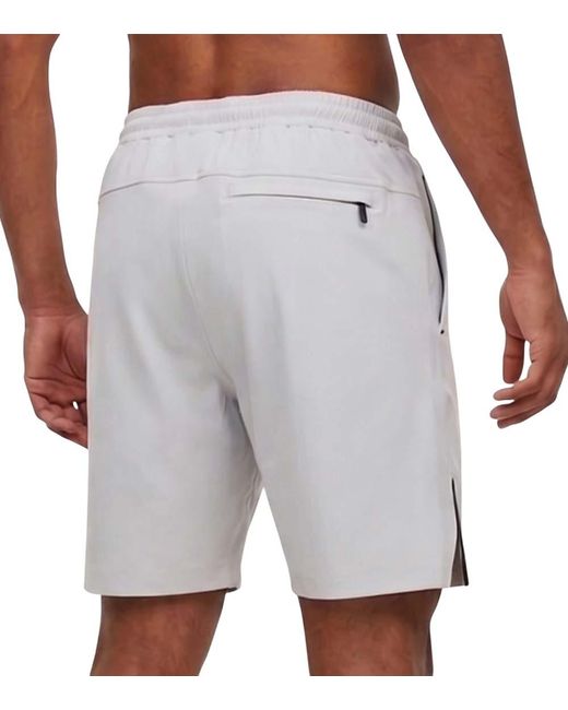 Boss Gray Solid Shorts for men