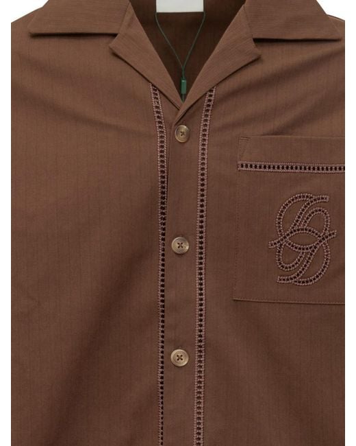 Drole de Monsieur Brown Regular Solid Shirt for men