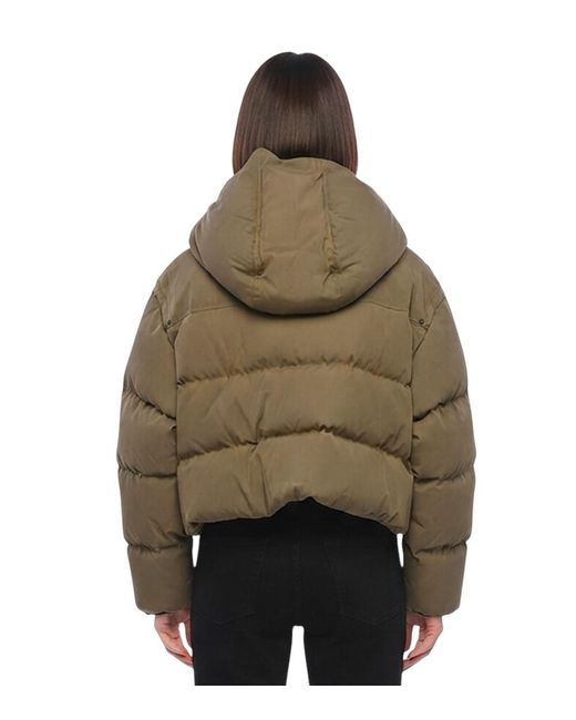 DSquared² Brown Solid Hood Jacket