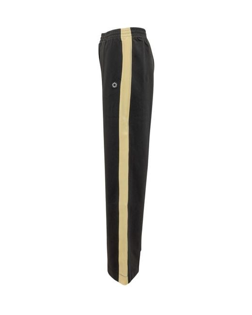 KENZO Black Relaxed Drawstring Pants