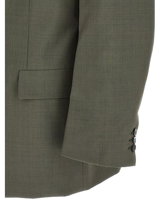 Magliano Green Solid Wool Blazer for men