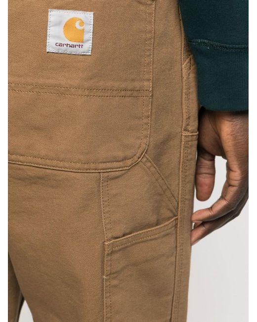Carhartt Brown Double Knee Pant I031501 for men