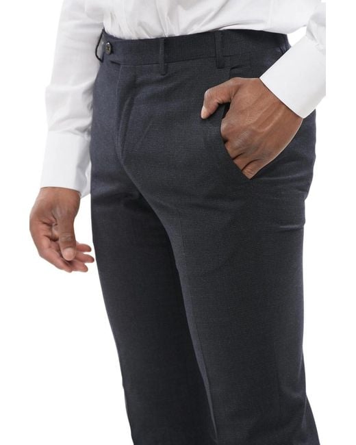 Corneliani Blue Tailored Pants for men