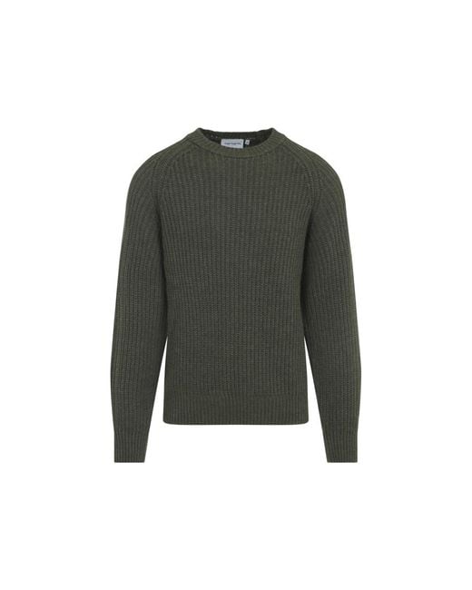 Carhartt Green Crewneck Pullover for men