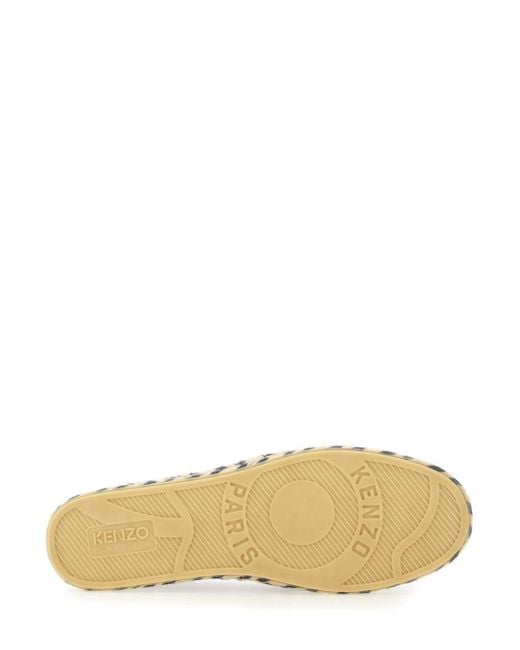 KENZO Blue Logo Espadrilles for men