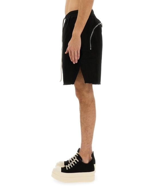 Rick Owens Black Drkshdw Short for men