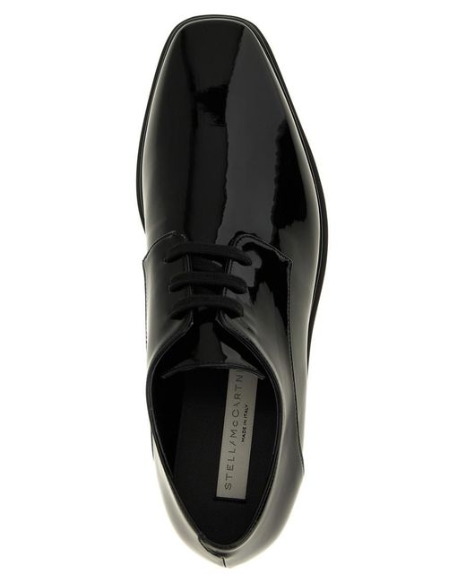 Stella McCartney Black Lace Up Sneakers