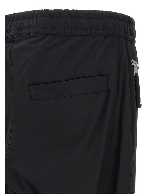 Thom Krom Black Technical Fabric Joggers for men