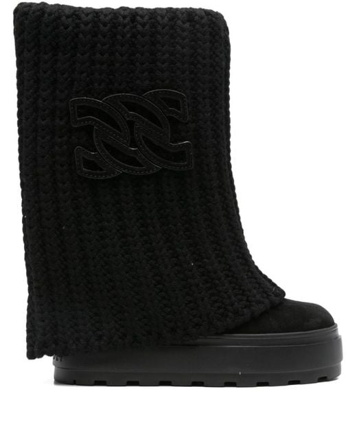 Casadei Black High Boots