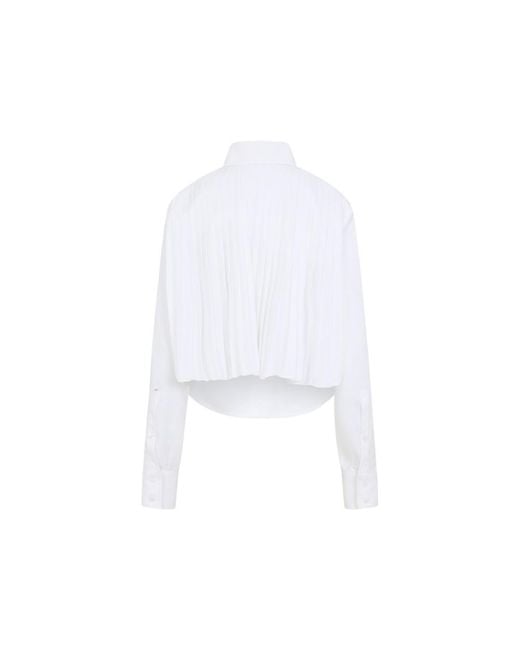 Sportmax White Regular Solid Shirt