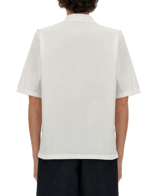 Aspesi White Relaxed Solid Shirt for men
