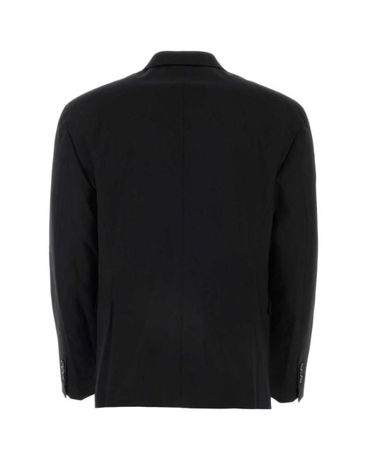 DSquared² Black Dsquared Stretch Wool Blazer for men