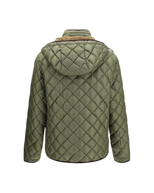 Moncler Green Reversible Down Jacket for men