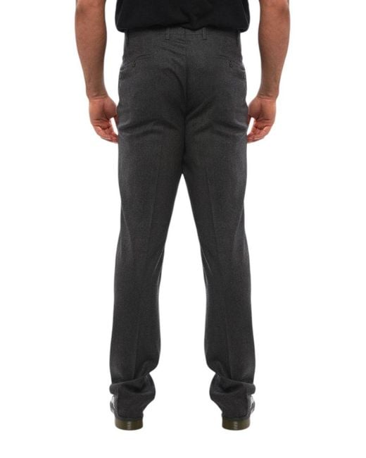 Corneliani Black Regular Trousers for men