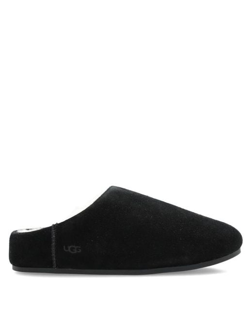 Ugg Black Slip On Slides