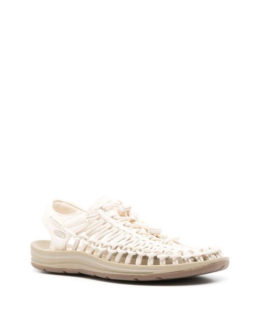 Keen White Round Toe Sandals