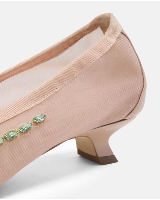 Simone Rocha Pink Slip On Heels