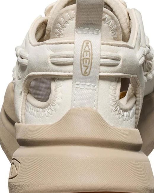 Keen White Drawstring Sneakers for men