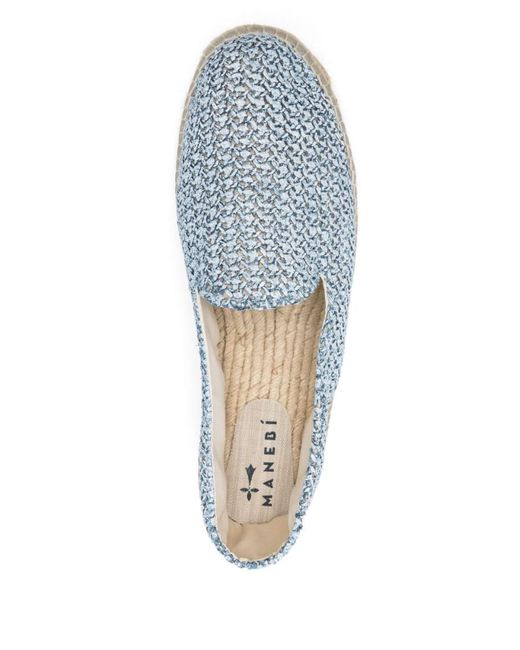 Manebí Blue Slip-On Espadrilles for men