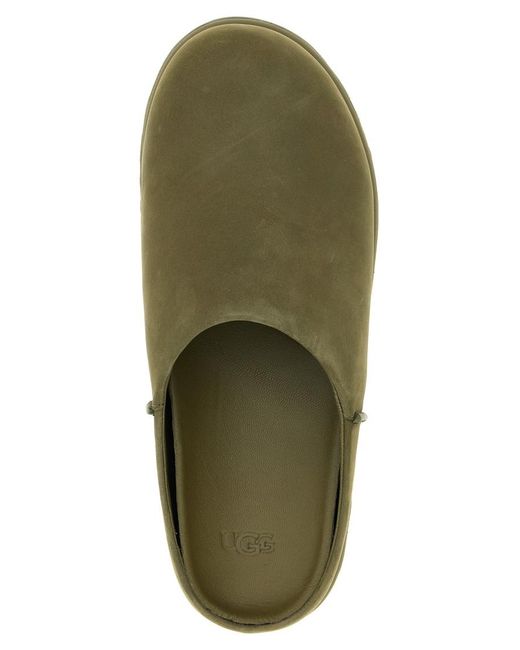 Ugg Green Solid Slides for men