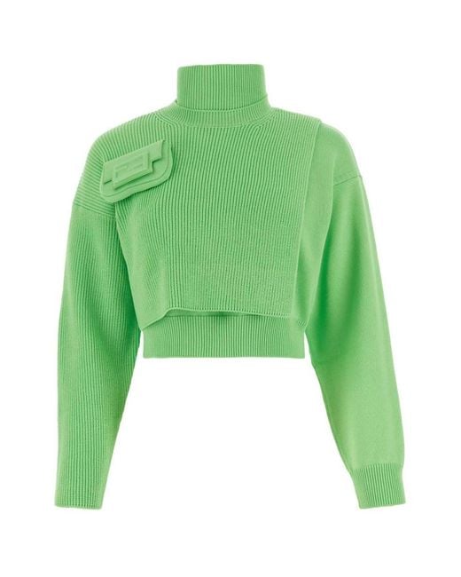 Fendi Sweater in Green Lyst