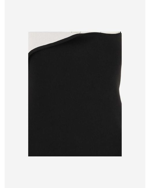 Jacquemus Black 'Aro' Mini Dress