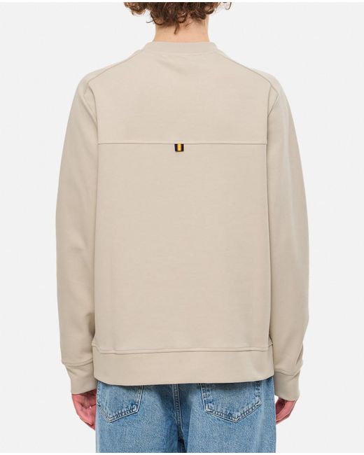 K-Way White Logo Patch Sweatshirt for men