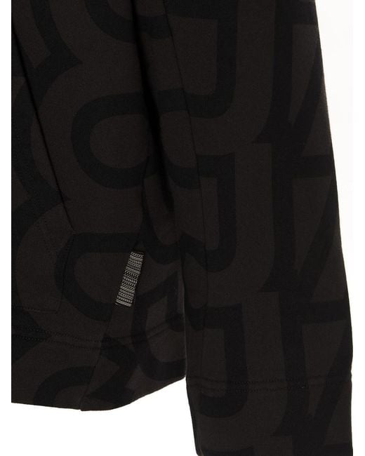 Marc Jacobs Black 'Monogram' Hoodie