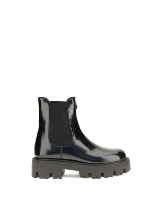 Prada Black Stride Boots