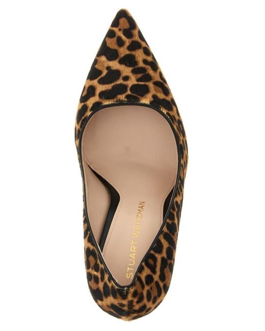 Stuart Weitzman Metallic Slip-On Pumps