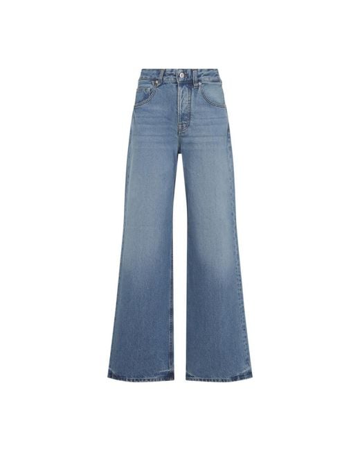 Jacquemus Blue Wide-Leg Jeans