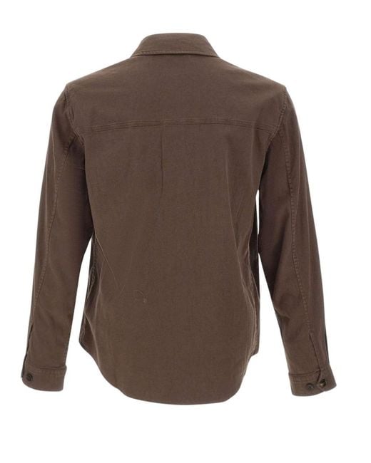 Woolrich Brown Regular Overshirt for men