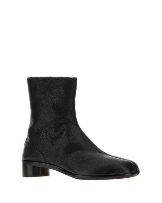 Maison Margiela Black Solid Boots for men