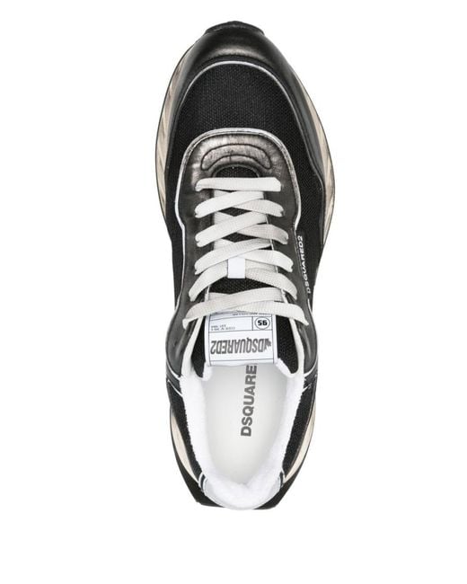 DSquared² Black Low-Top Sneakers for men