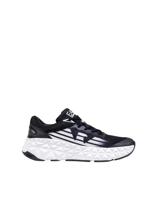 EA7 Blue Logo Sneakers for men