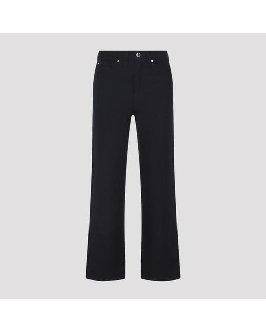 Brioni Blue 5 Pockets Pants for men