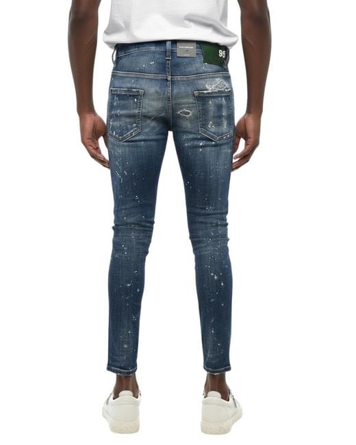 DSquared² Blue Mid Rise Jeans for men