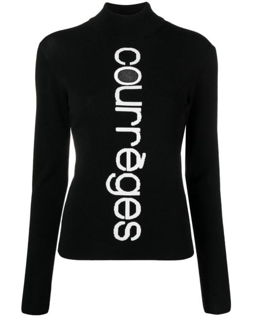 Courreges Black Sweaters