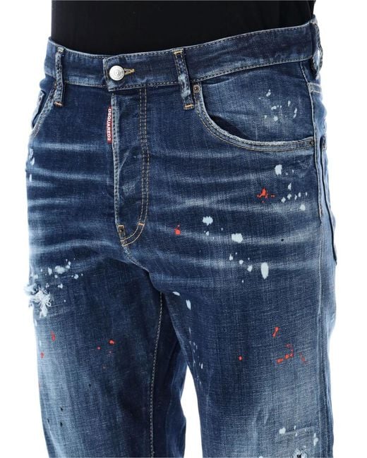 DSquared² Blue Premium Stretch Jeans for men