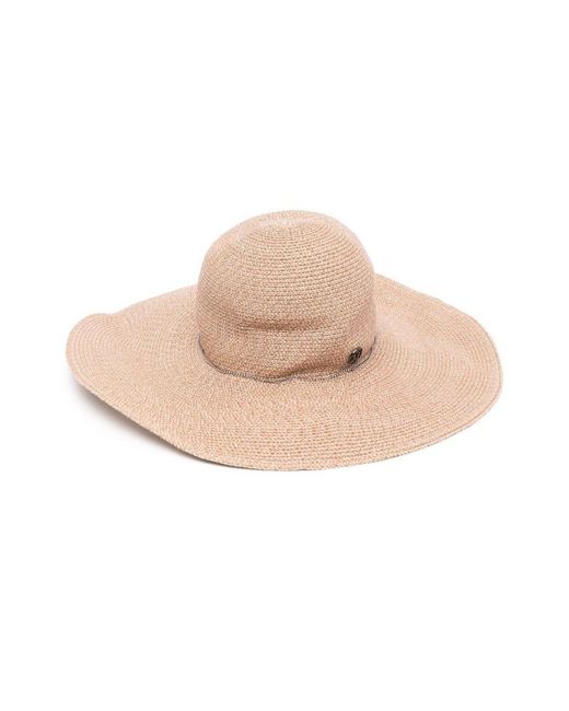 Maison Michel Natural Blanche Iconic Raffia Hat