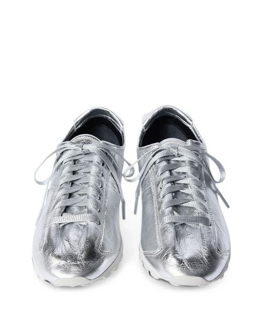 Jacquemus White Solid Collection Sneakers