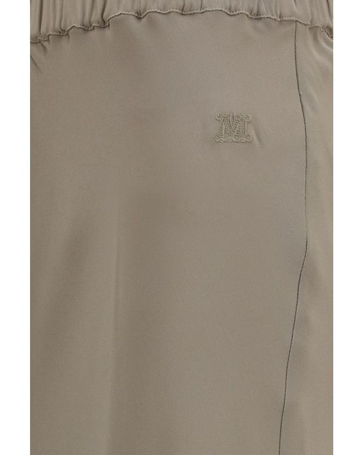 Max Mara Natural Solid Maxi Skirt