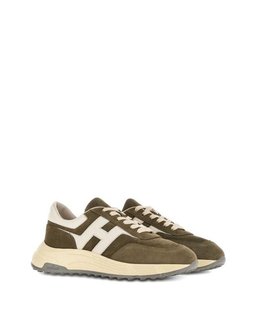 Hogan Green Hyperlight Sneakers for men