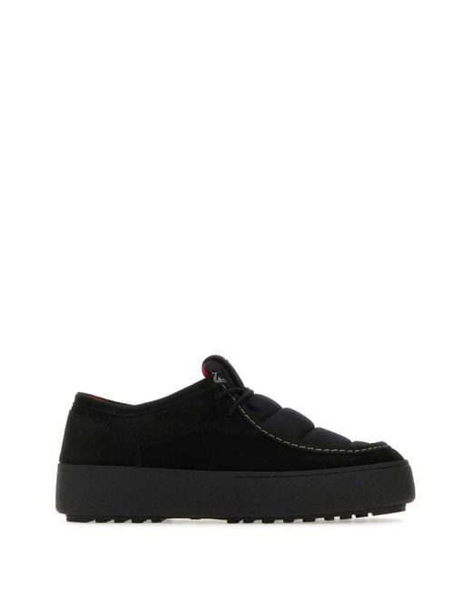Moon Boot Black Low Top Sneakers for men