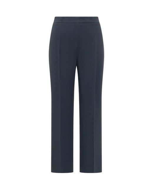 Etro Blue Bootcut Flat Front Pants