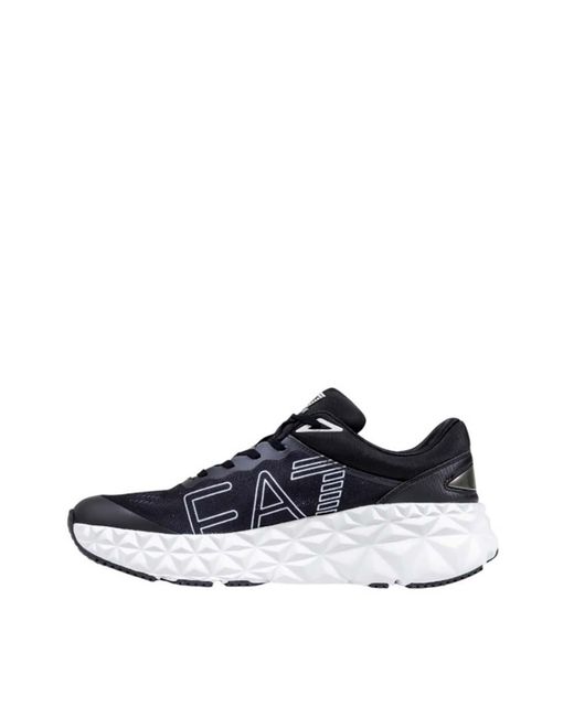 EA7 Blue Logo Sneakers for men